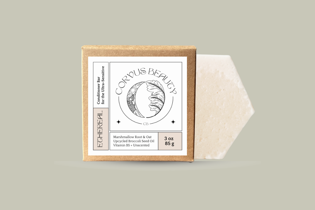 ETHEREAL: Unscented Conditioner Bar for the Ultra-Sensitive - Corvus Botanicals