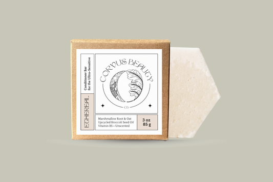 ETHEREAL: Unscented Conditioner Bar for the Ultra-Sensitive - Corvus Botanicals