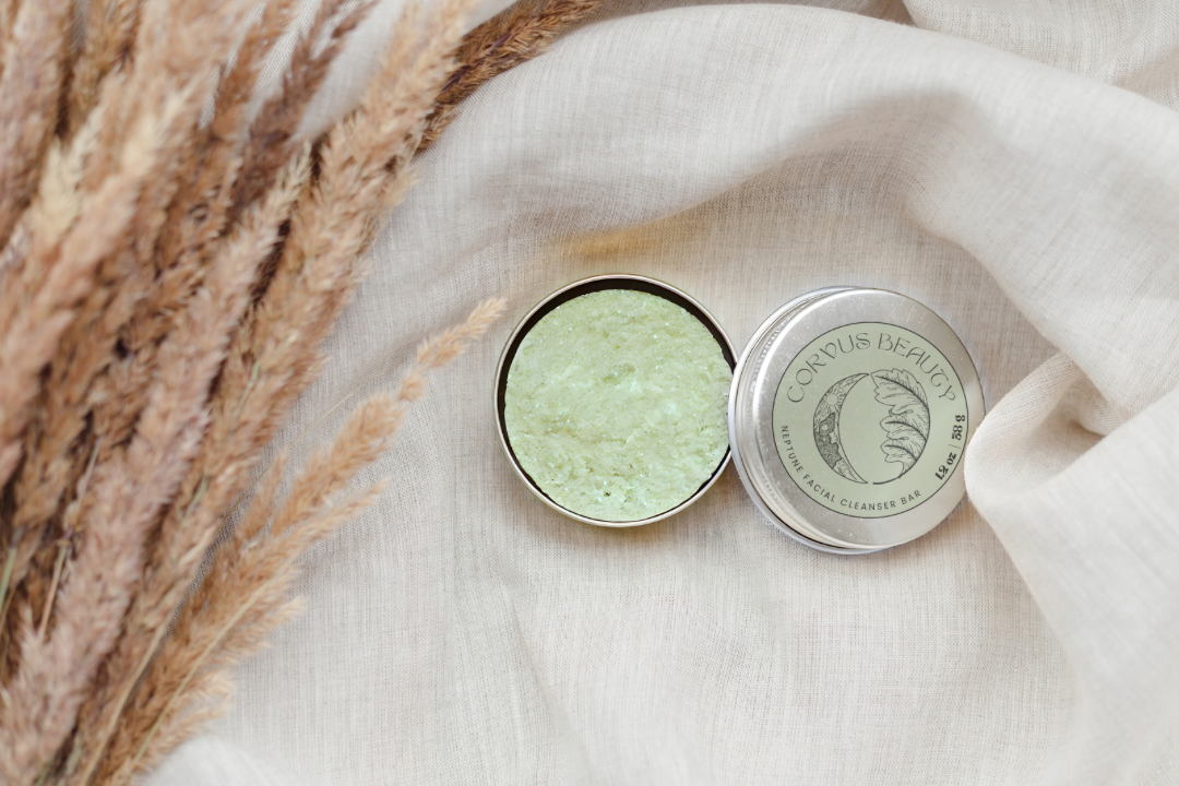 NEPTUNE Facial Cleanser Bar - Corvus Botanicals