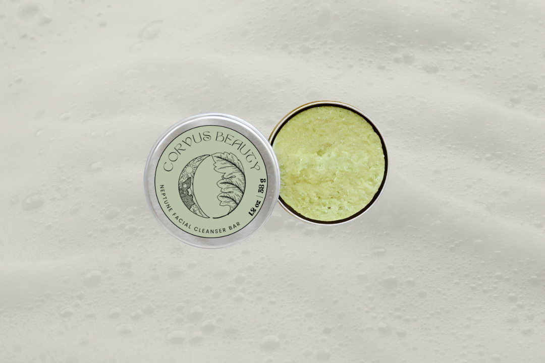 NEPTUNE Facial Cleanser Bar - Corvus Botanicals