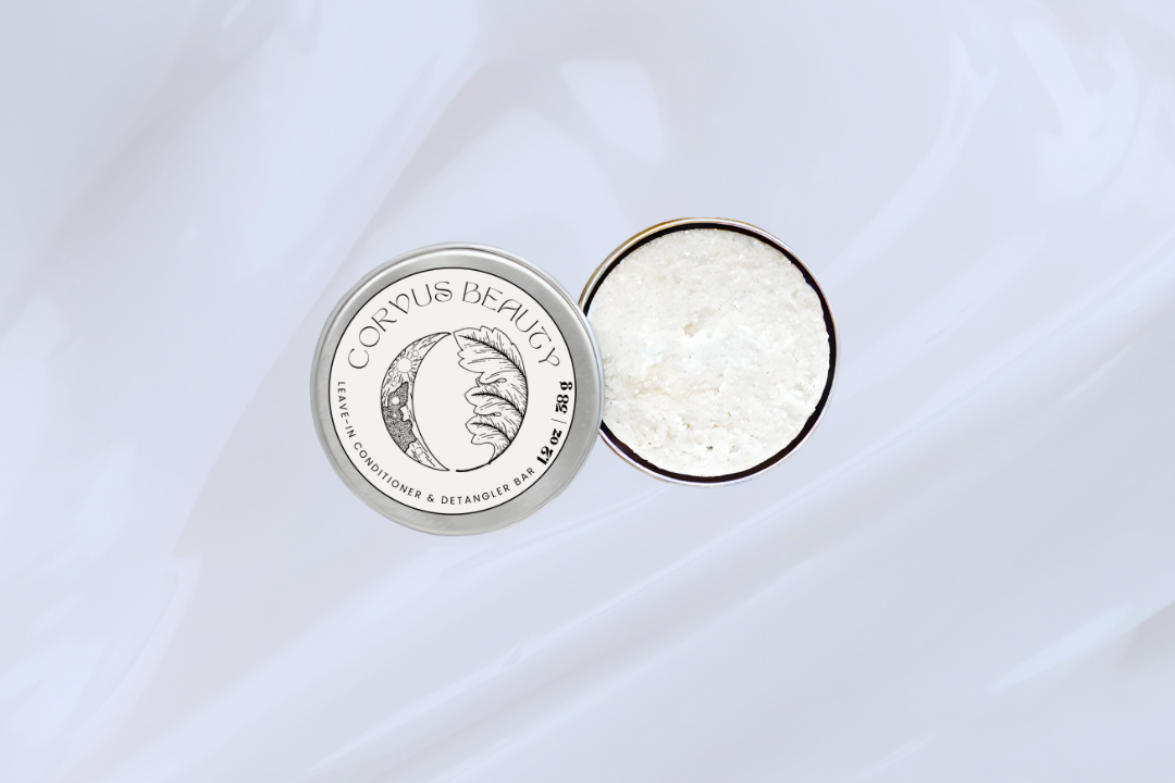 Leave-In Conditioner and Detangler Bar - Corvus Botanicals