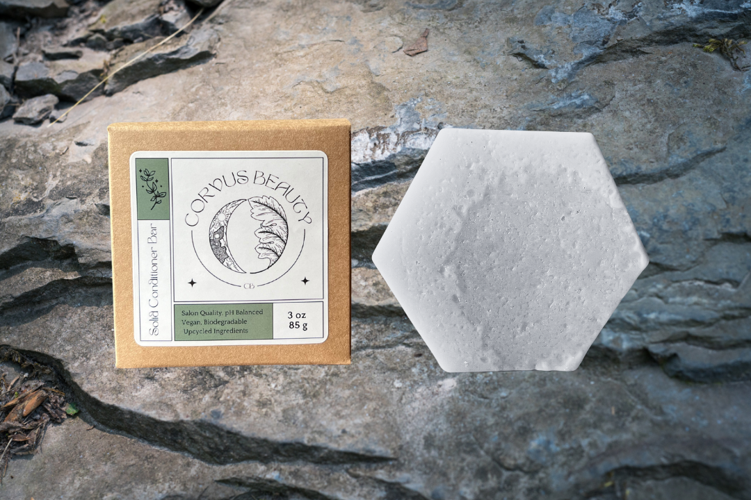 STARDUST: Clarifying Conditioner Bar for Oily Hair - Corvus Botanicals