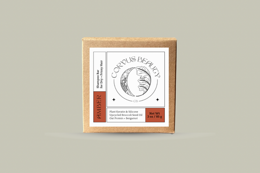 AMBER: Shampoo Bar for Dry and Frizzy Hair - Corvus Botanicals