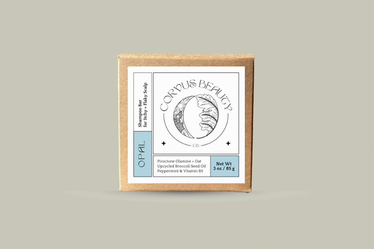OPAL: Shampoo Bar for Itchy and Flaky Scalp - Corvus Botanicals