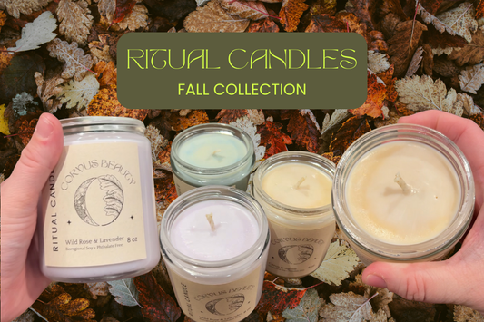 Fall Ritual Candles - Corvus Botanicals