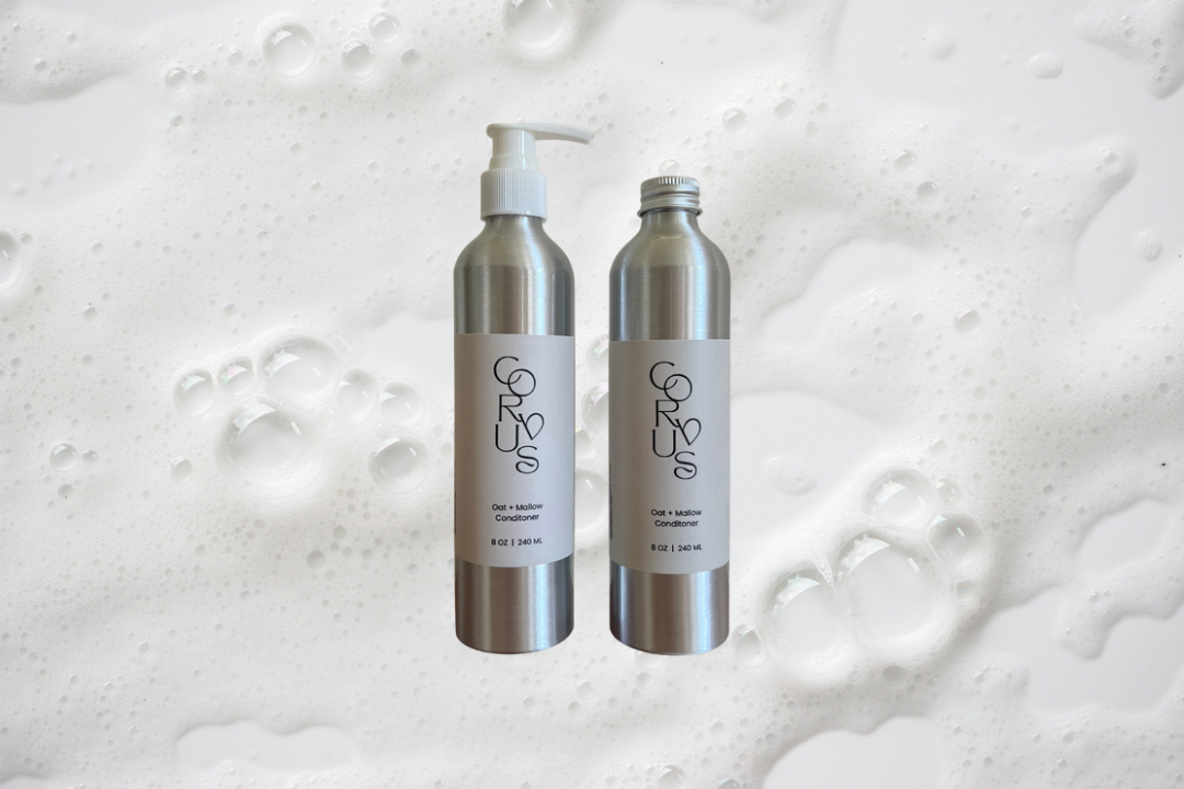 Oat + Mallow Shampoo & Body Wash - Corvus Botanicals