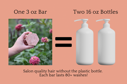 SUNSTONE Conditioner Bar for Thickening + Strength - Corvus Botanicals