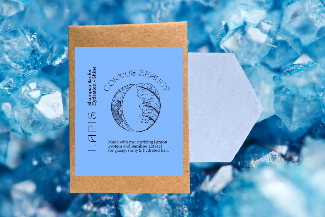 LAPIS Shampoo Bar for Hydration + Shine - Corvus Botanicals