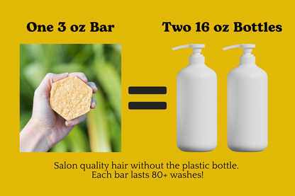 CITRINE: Shampoo Bar for Wavy and Curly Hair - Corvus Botanicals