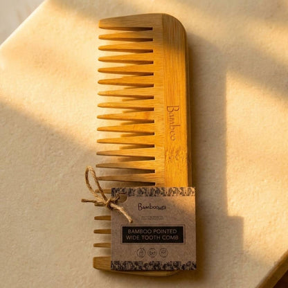 Bamboo Wide Tooth Comb