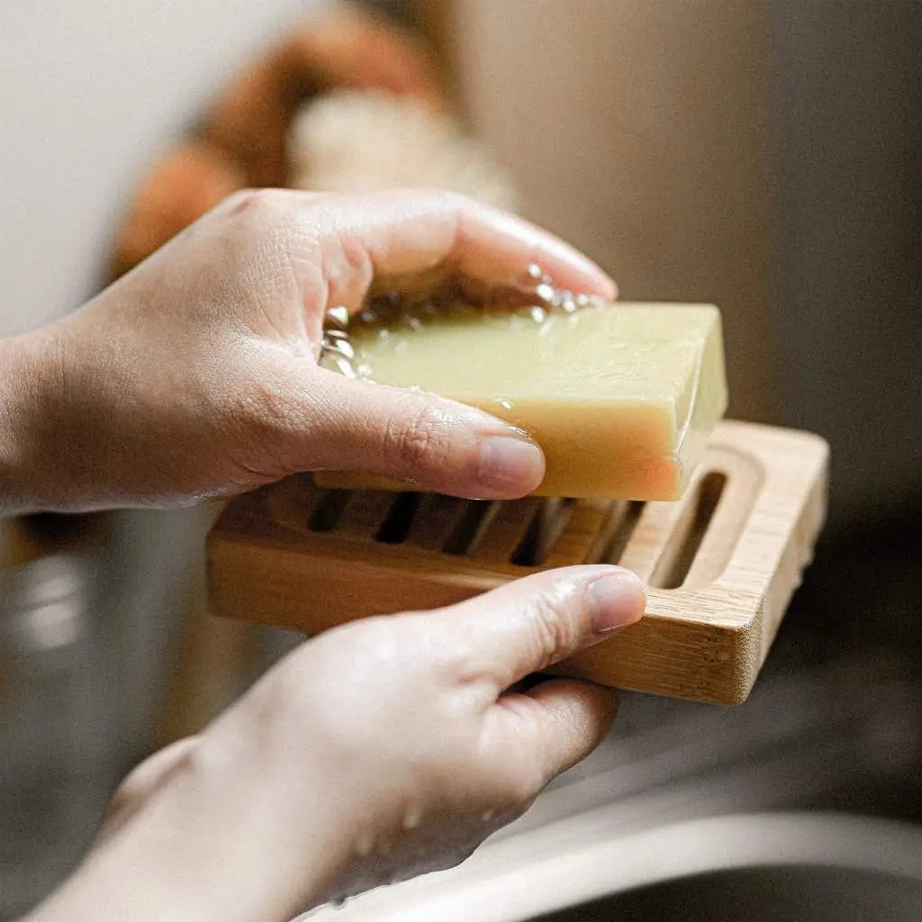 Bamboo Soap Dish - Corvus Botanicals